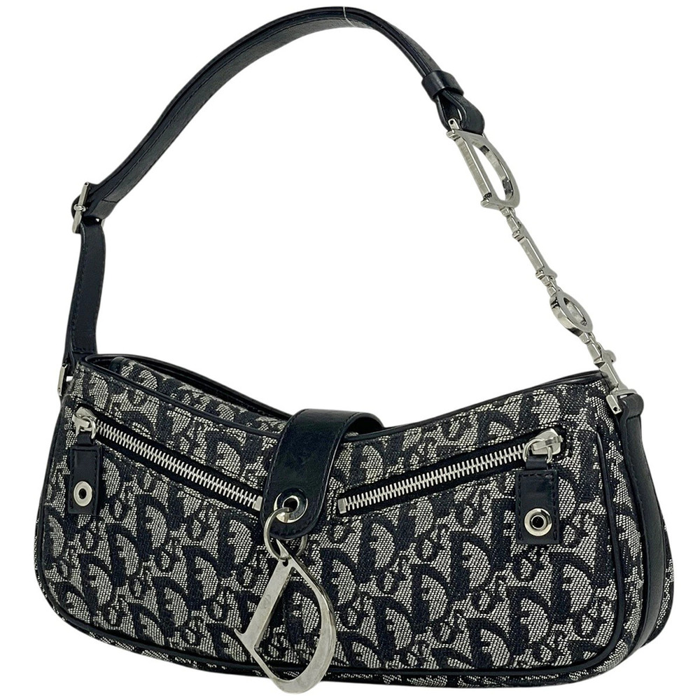 Christian Dior Trotter shoulder bag canvas black
